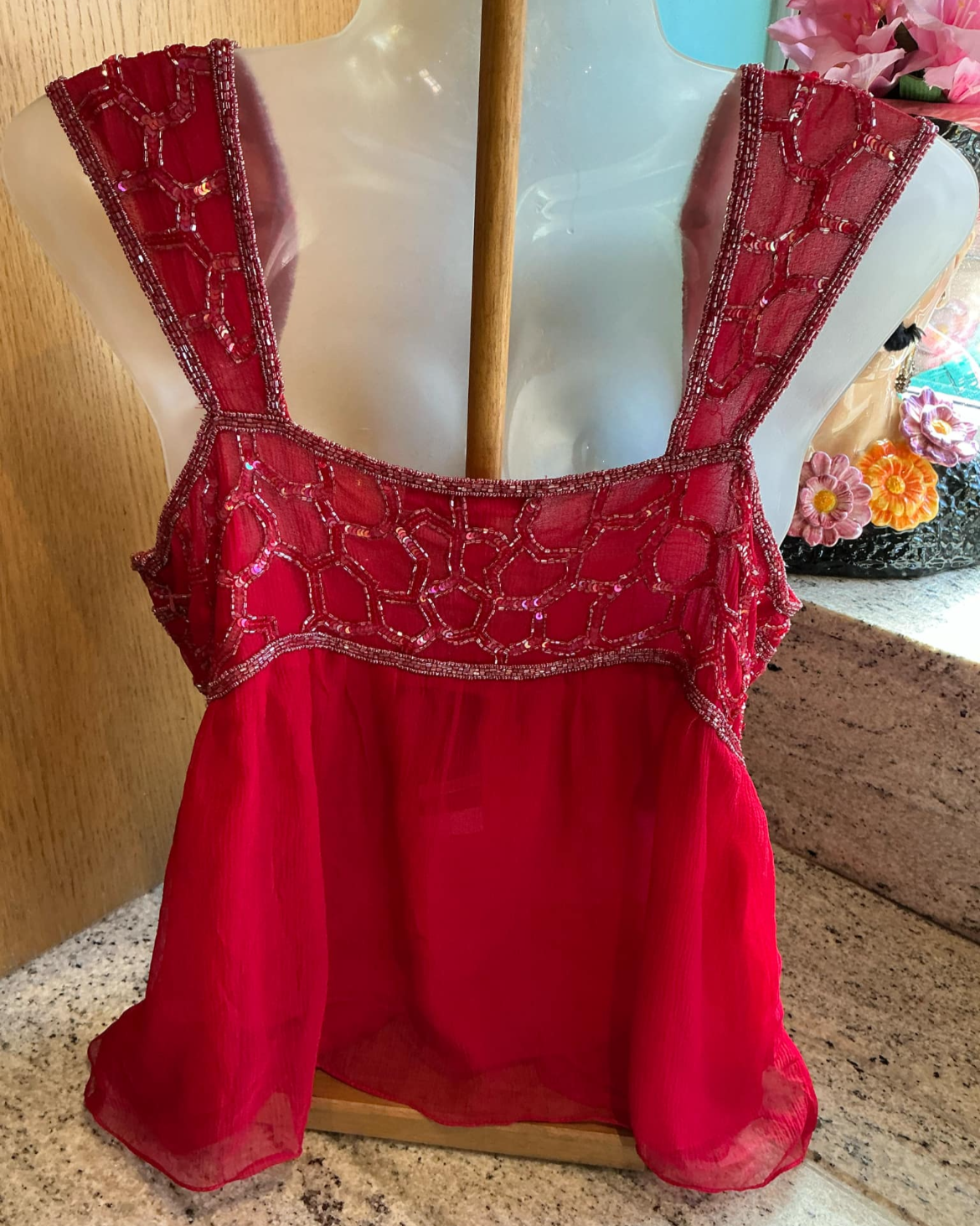 Aftershock Ruby Bohemian Tops