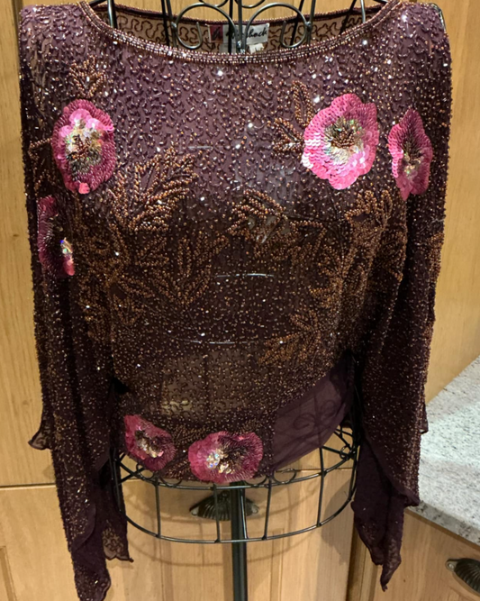 Aftershock Rose Marie Bohemian Tops
