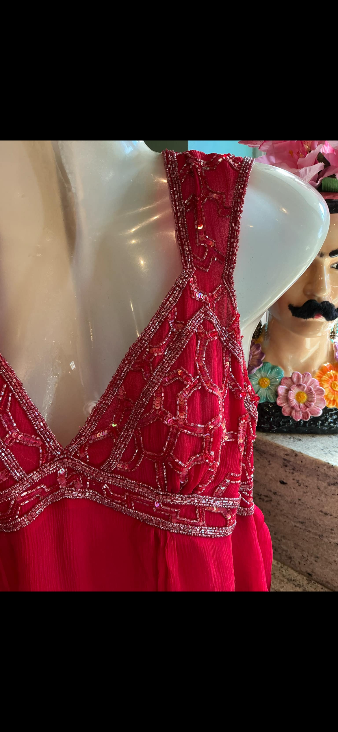 Aftershock Ruby Bohemian Tops