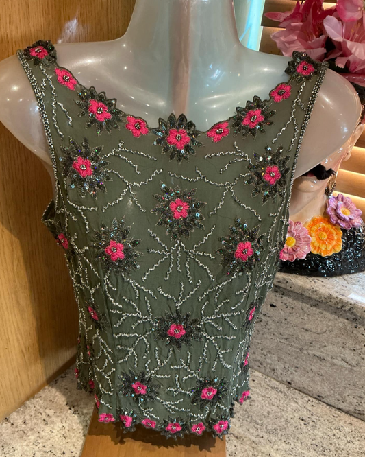 Aftershock Rosena Green Tea Top