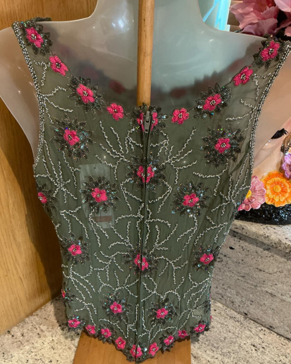 Aftershock Rosena Green Tea Top