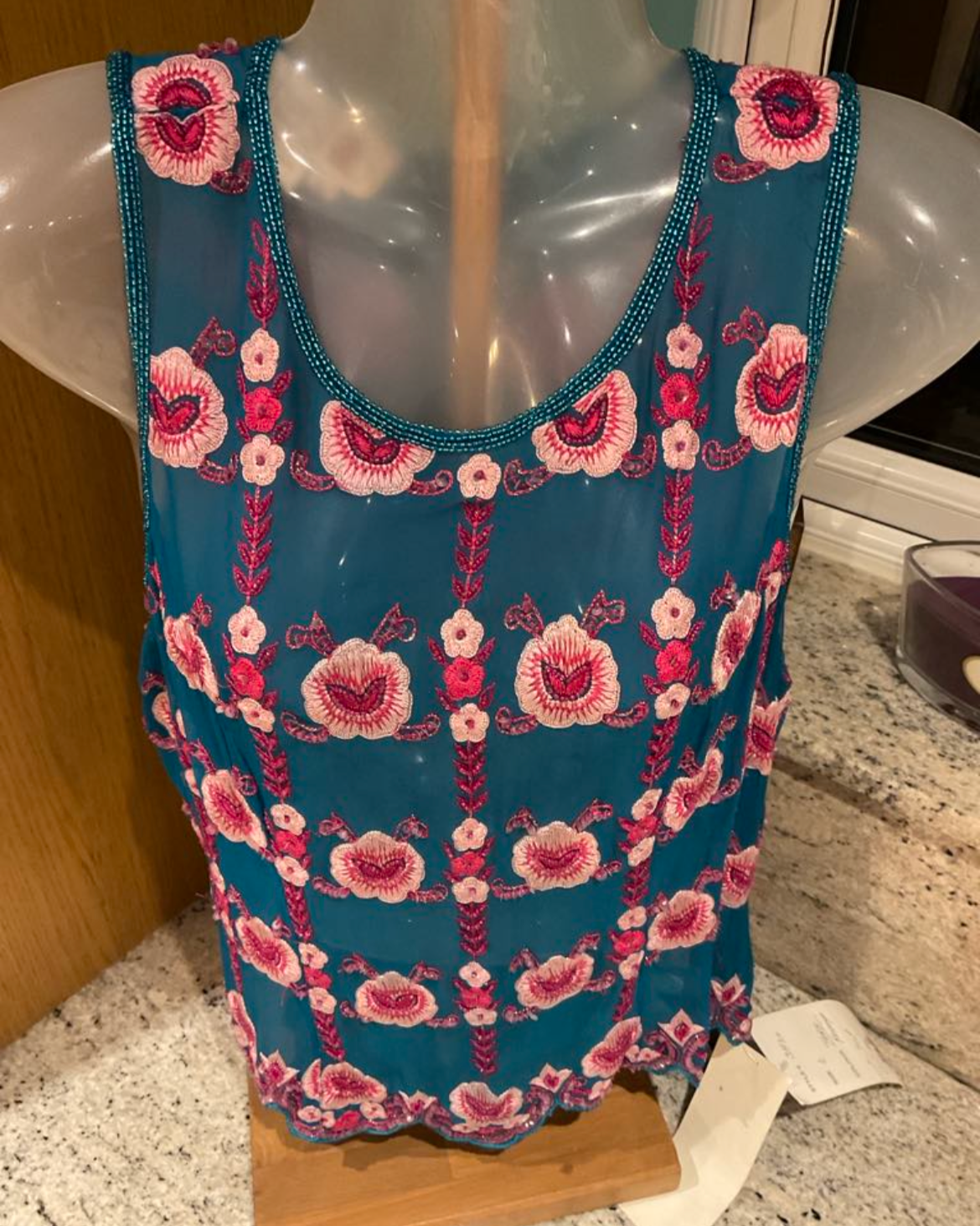 Aftershock Rose Marie Tea Top
