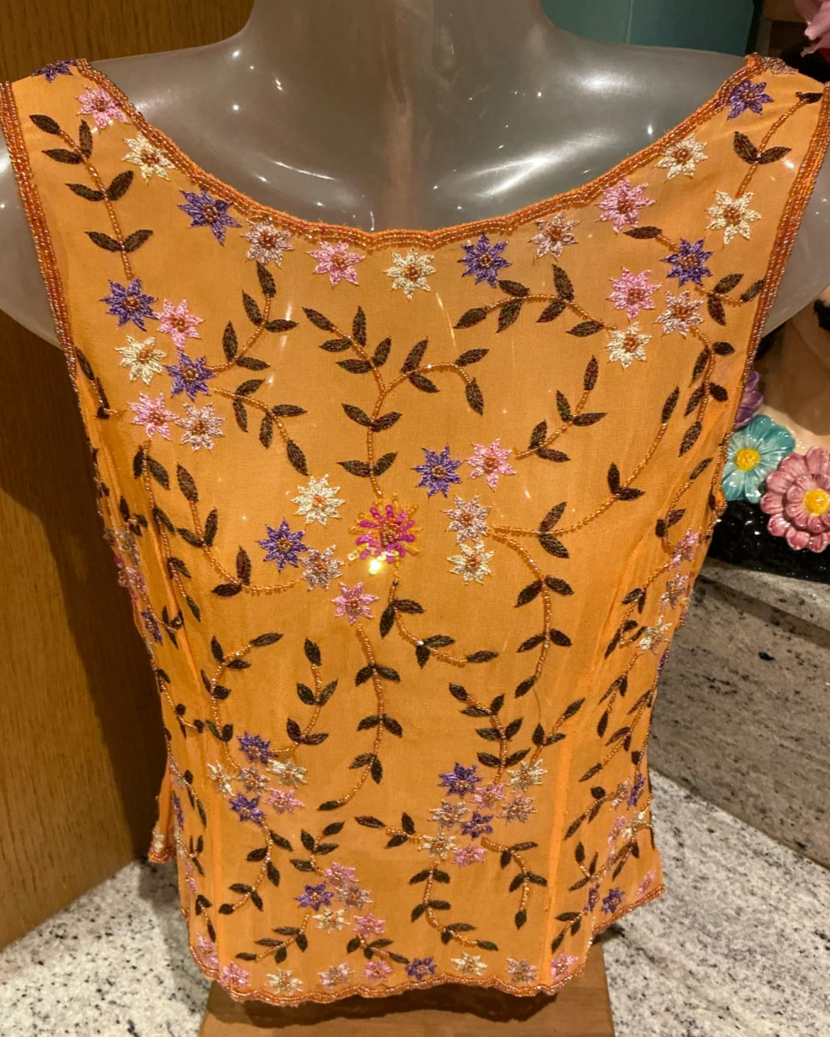Aftershock Peaches Tea Top