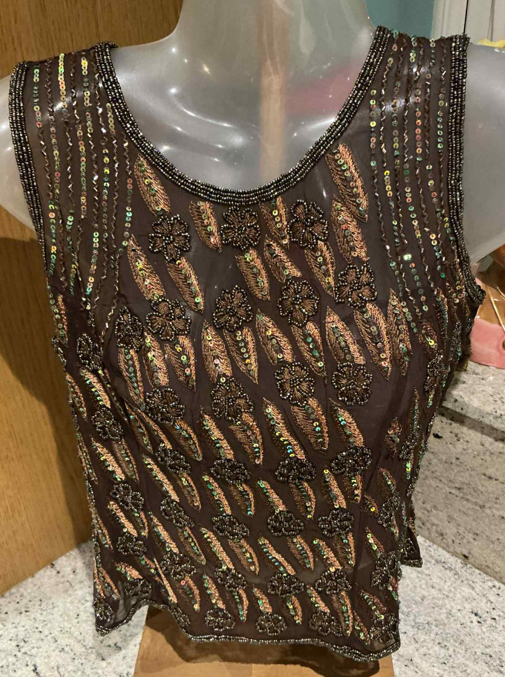 Aftershock Hazel Tea Top